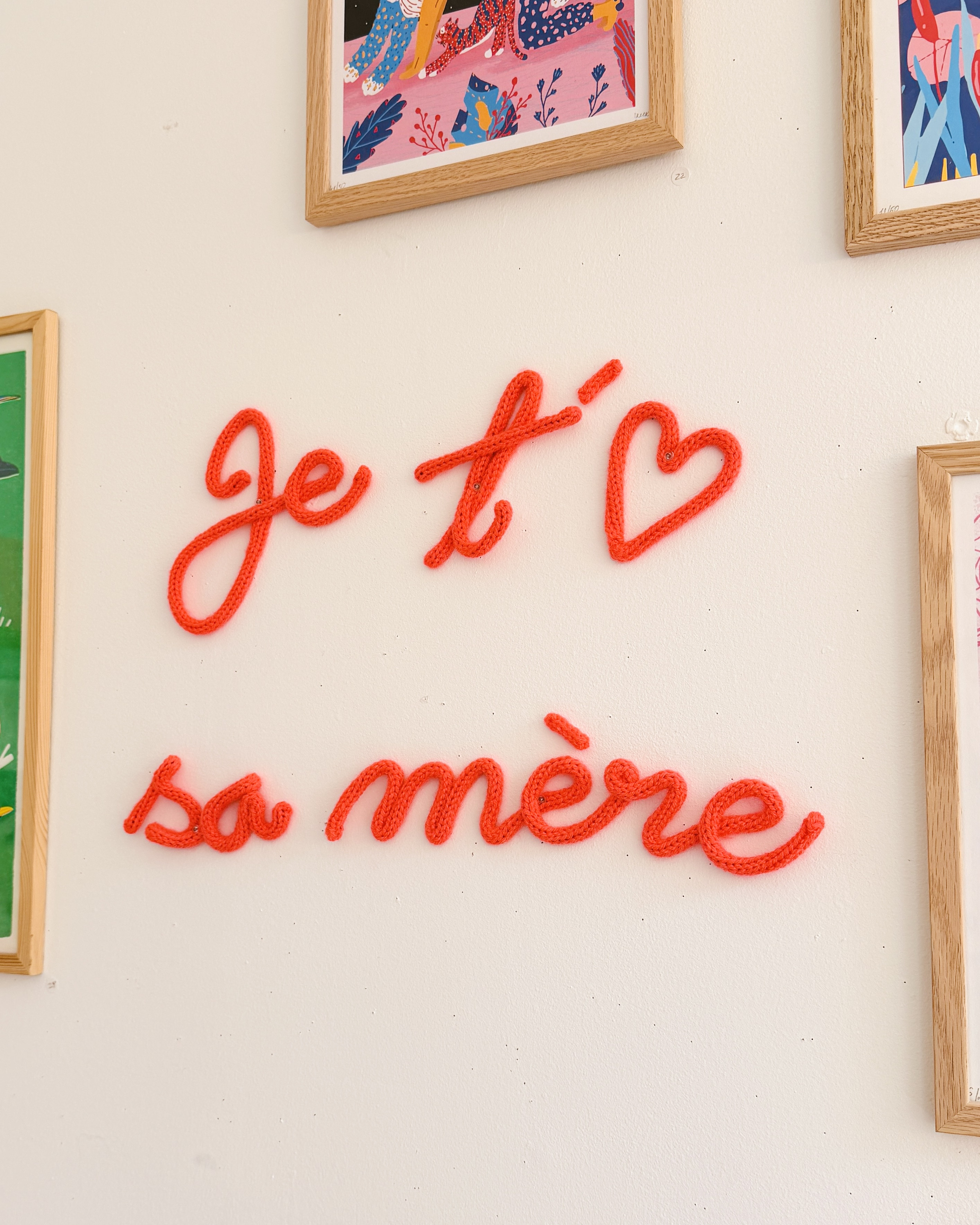 Je t'aime sa mère