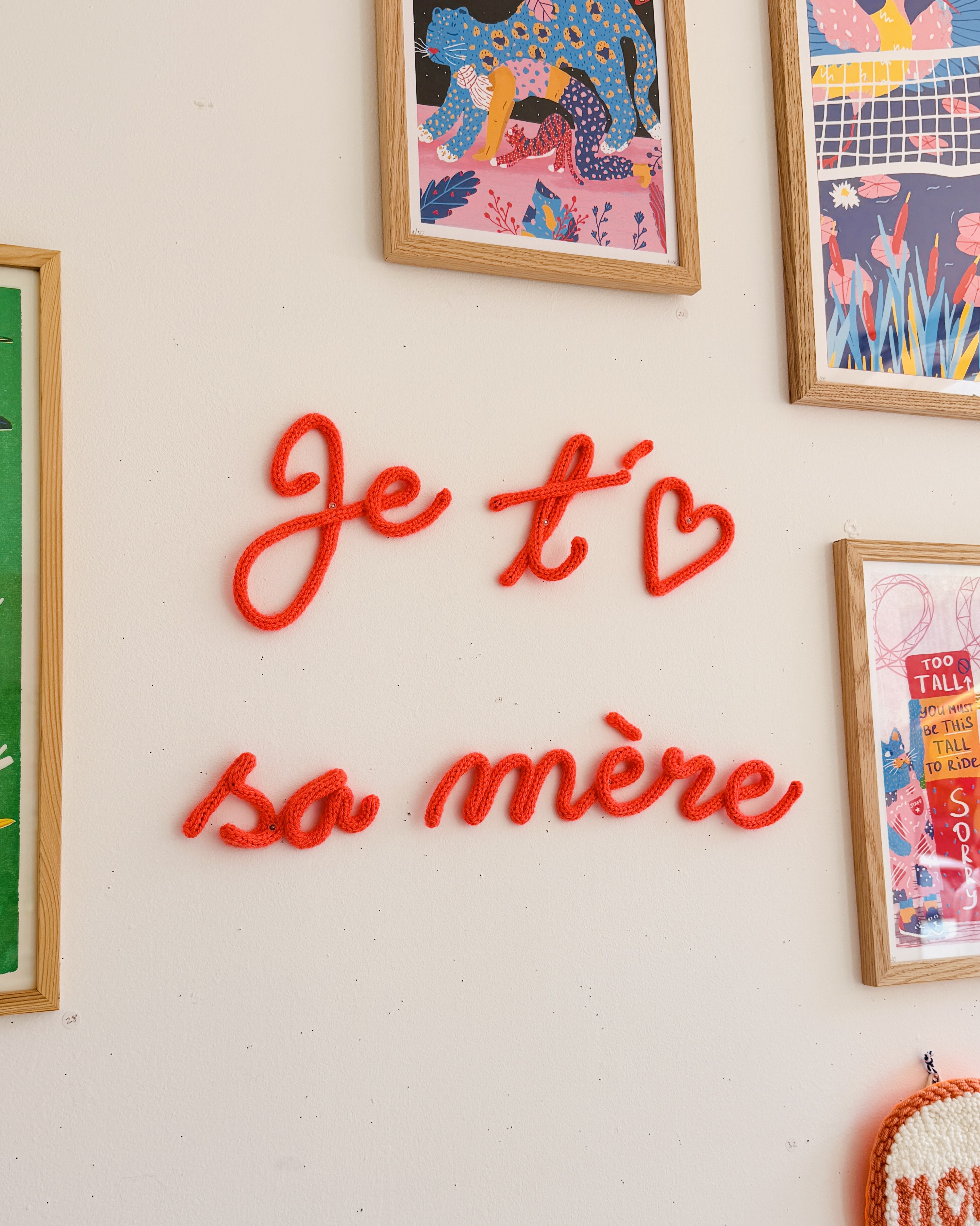 Je t'aime sa mère