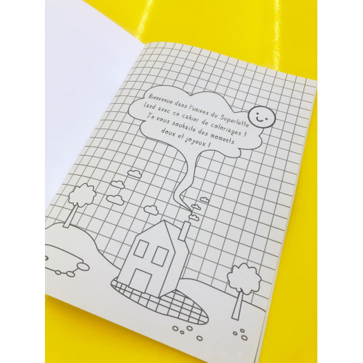 Superlette - Cahier de coloriages
