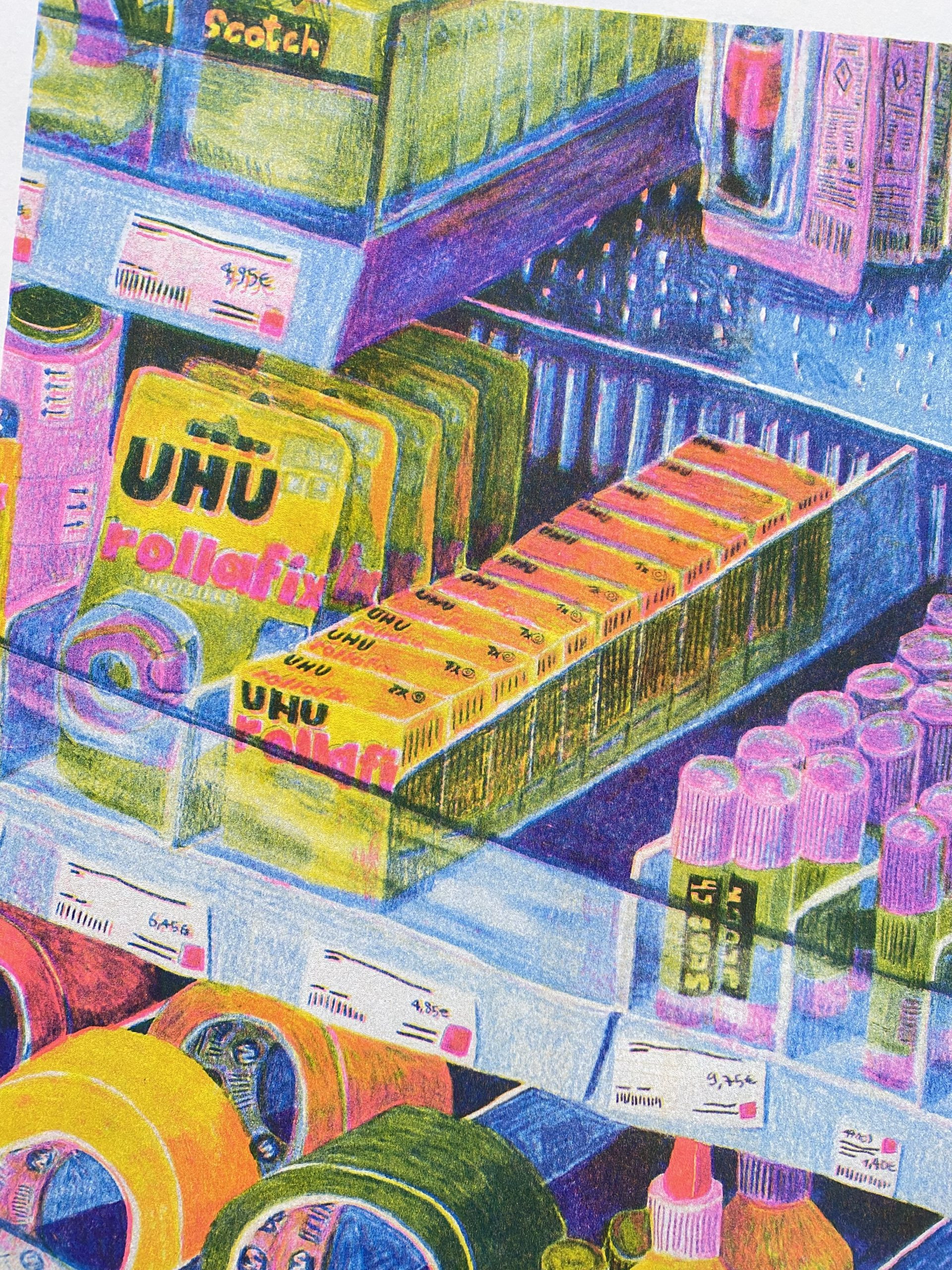 Kiki Pompon - Risographie