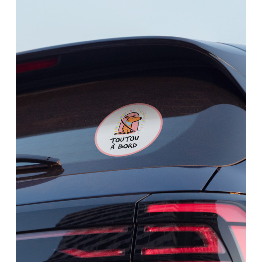 Sarah Herviou - Sticker voiture