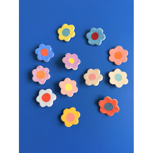 Mary Gribouille - Broche Fleur