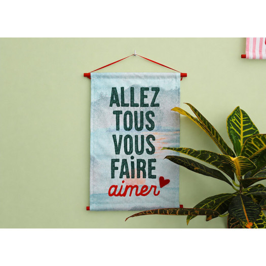 Petigromo - Affiche Brodée