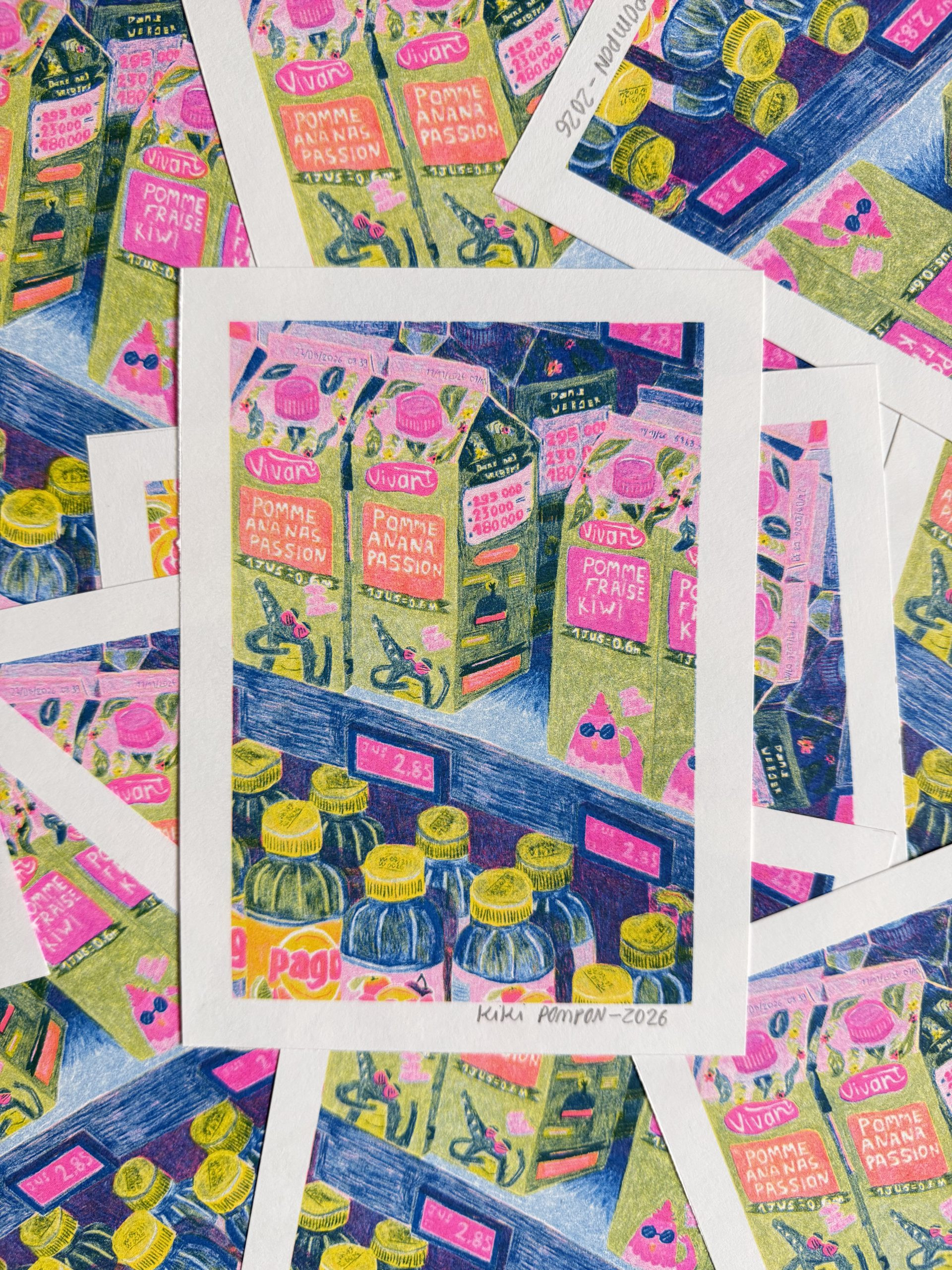 copia di Kiki Pompon - Risographie