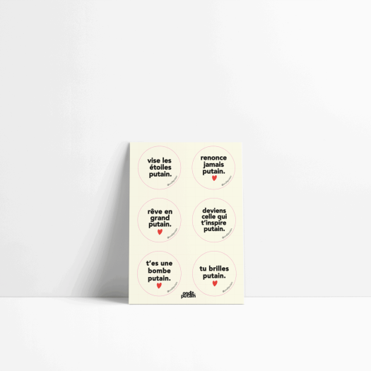 ON DIT PUTAIN - STICKERS