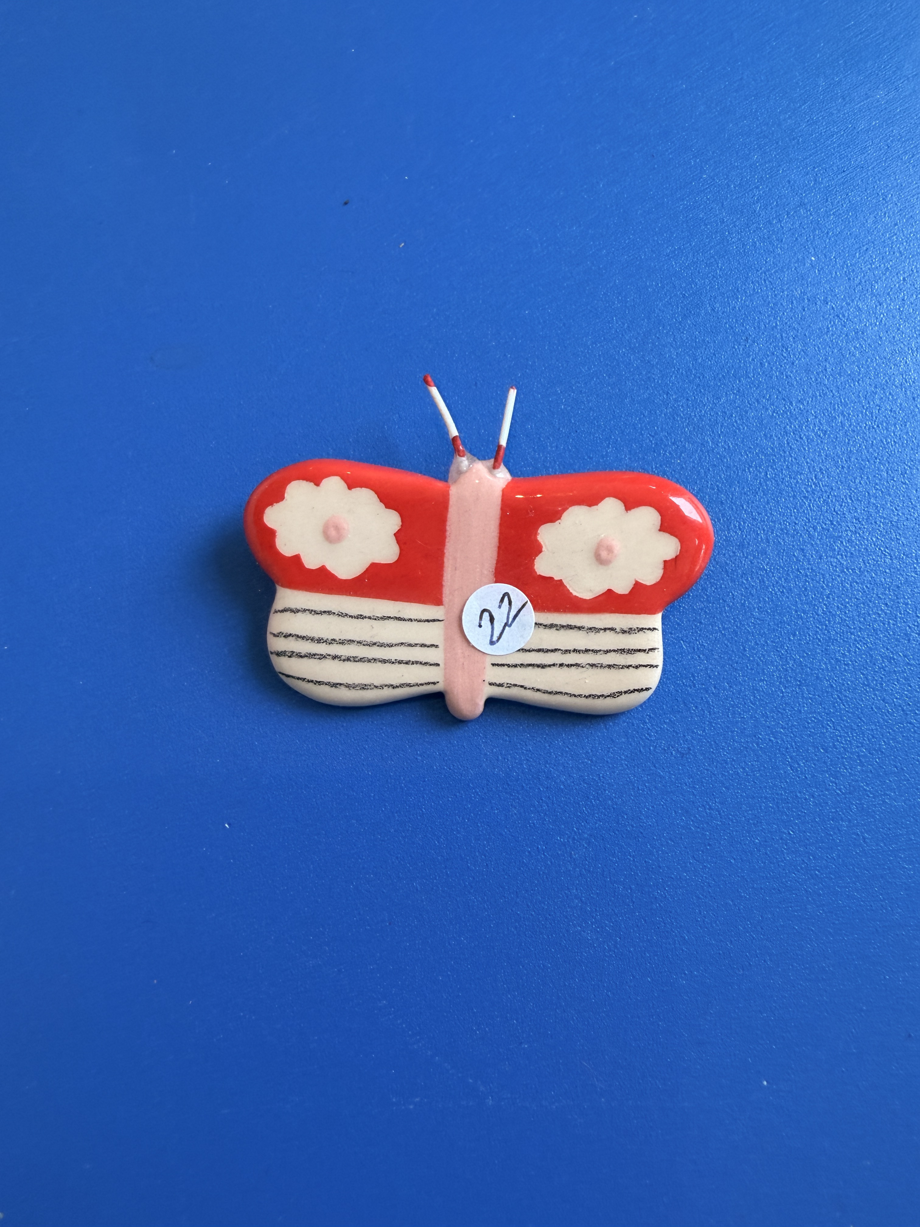 Berthe Céramique - Broche papillons