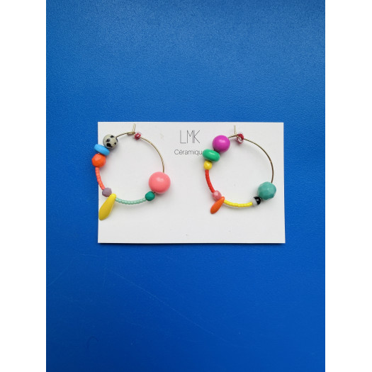 copia di LMK CÉRAMIQUE - Boucles d’oreilles