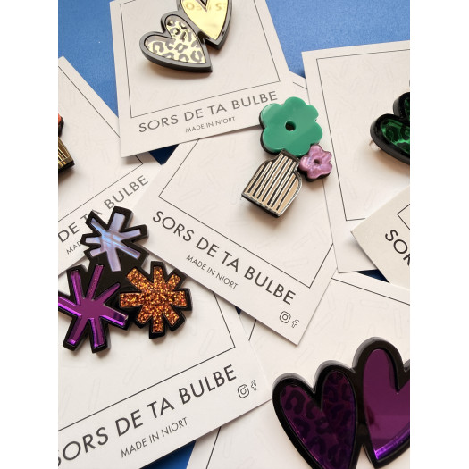 Sors de ta bulbe - Broche