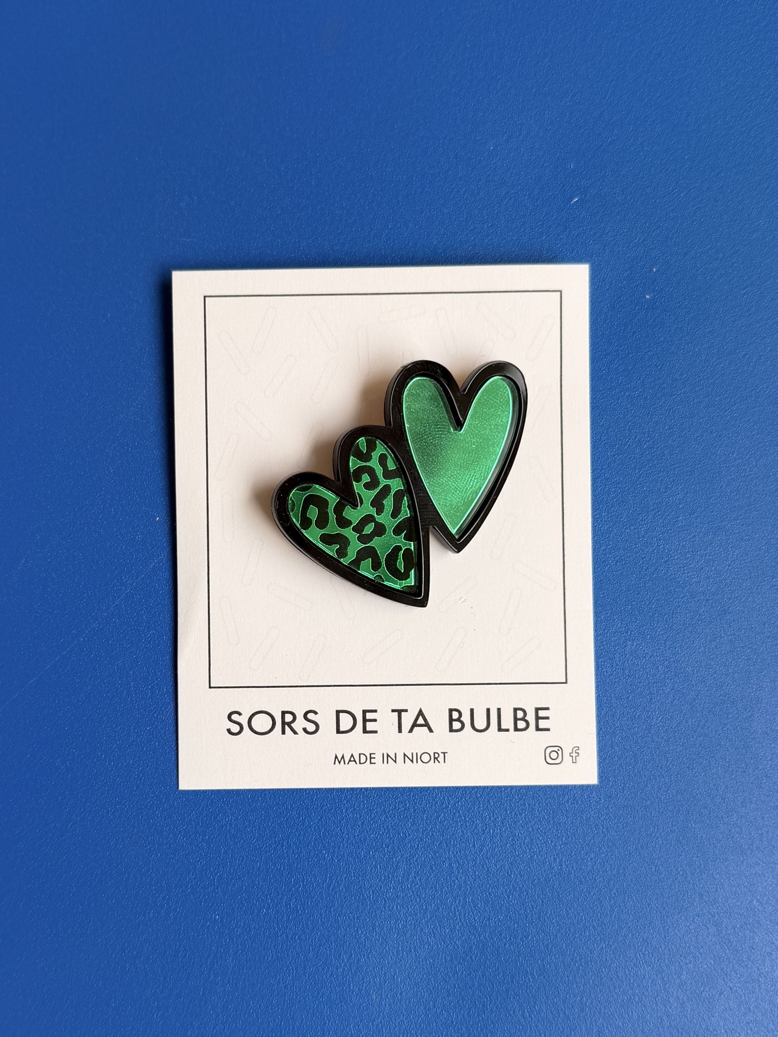 Sors de ta bulbe - Broche