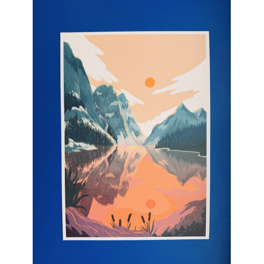 Youlie - Illustration Paysage A4