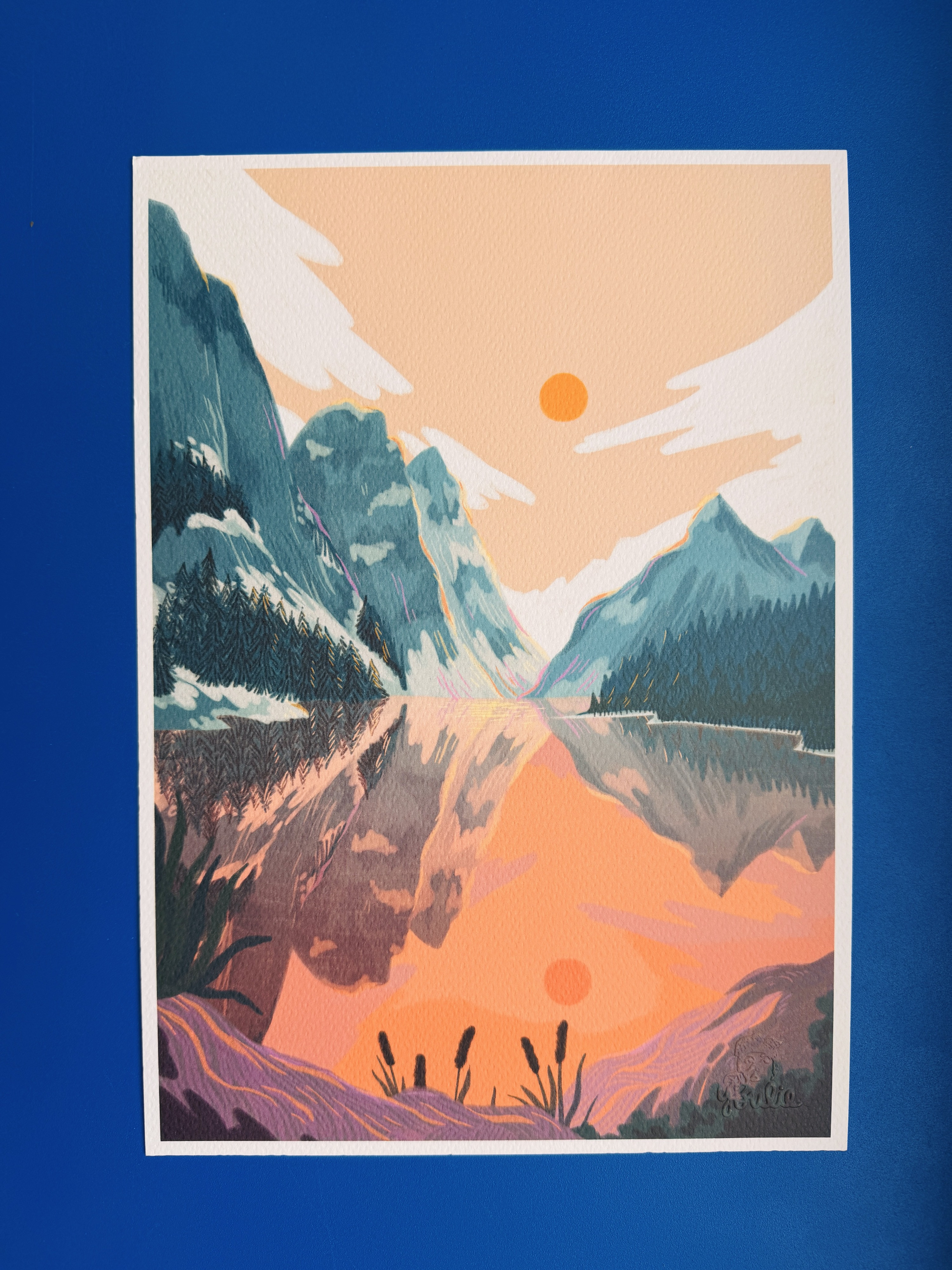 Youlie - Illustration Paysage A4