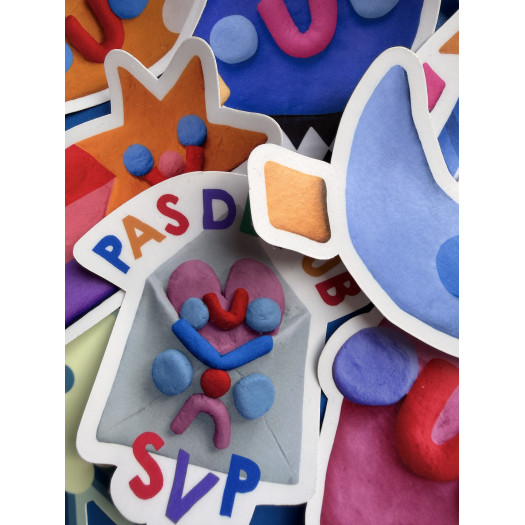 Lénacadabra - Stickers mat