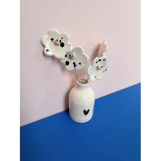 Atelier Daphné - Fleurs en céramique