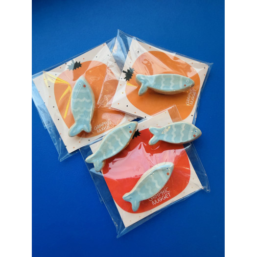 Graphic Nugget - Magnet Sardine