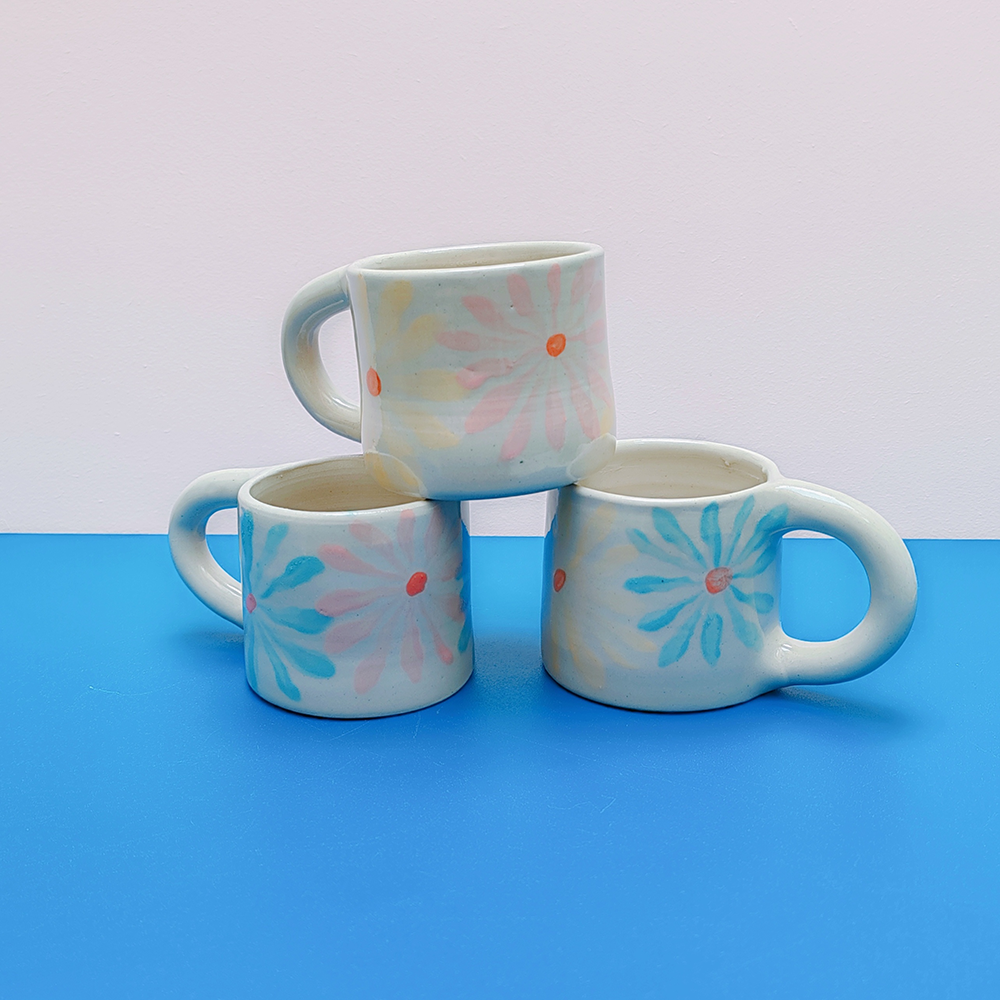 Atelier Bancal - Mug Fleuri