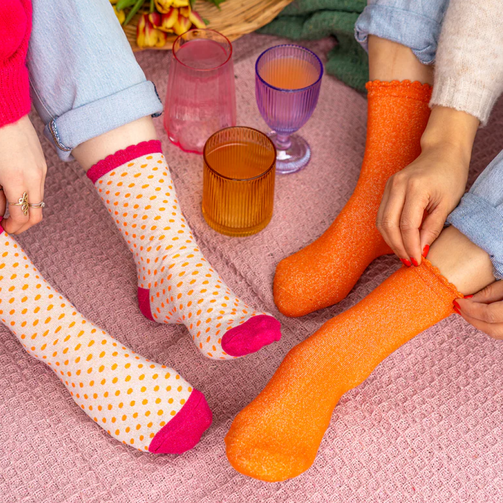 SOCK TALK - Chaussettes à paillettes