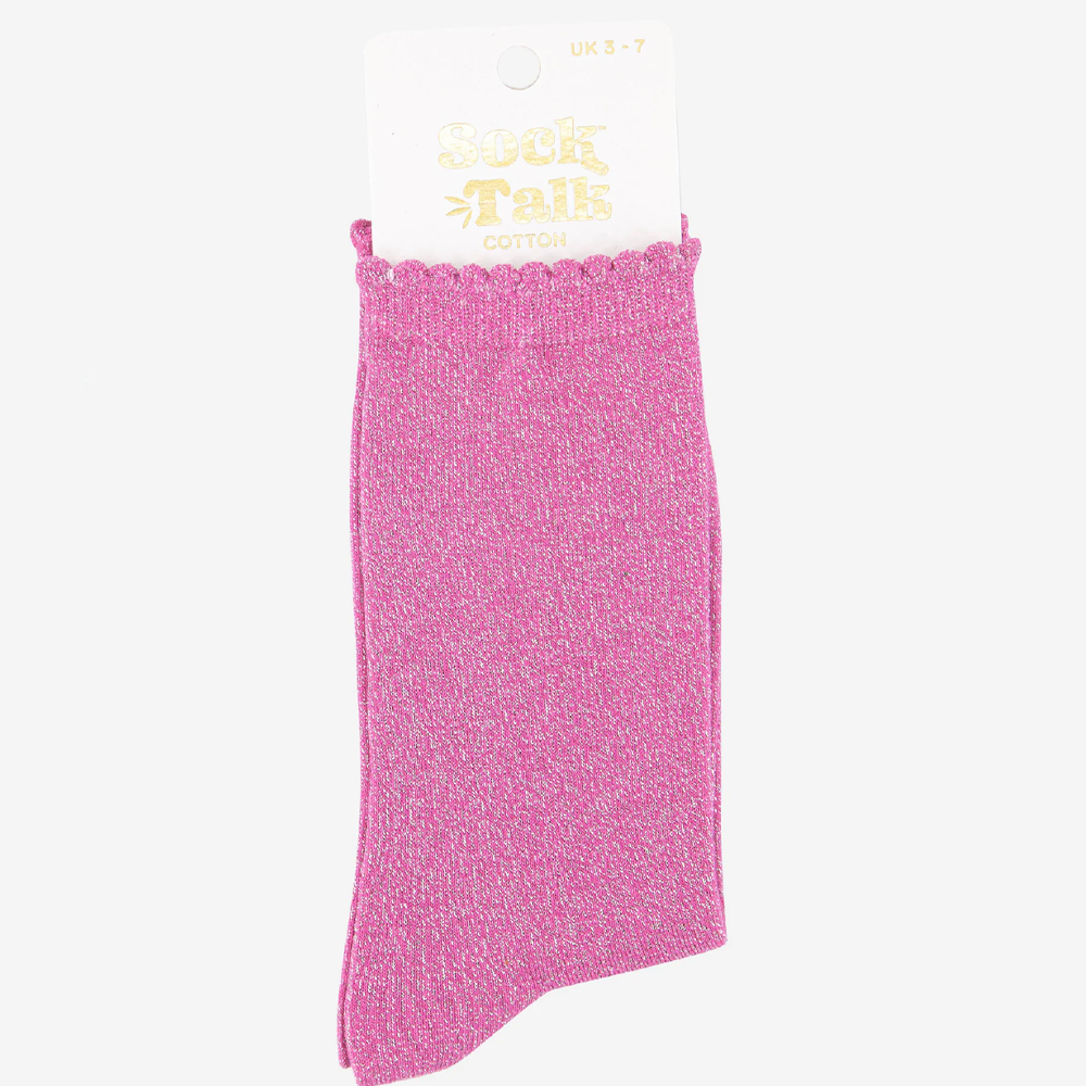 SOCK TALK - Chaussettes à paillettes