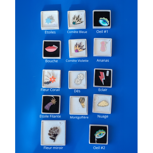 Sors de ta bulbe - Broche