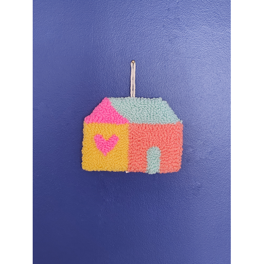Maison Bâ - Punch needle maison