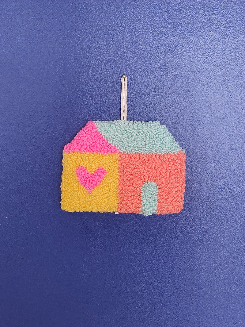 Maison Bâ - Punch needle maison