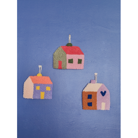 Maison Bâ - Punch needle maison