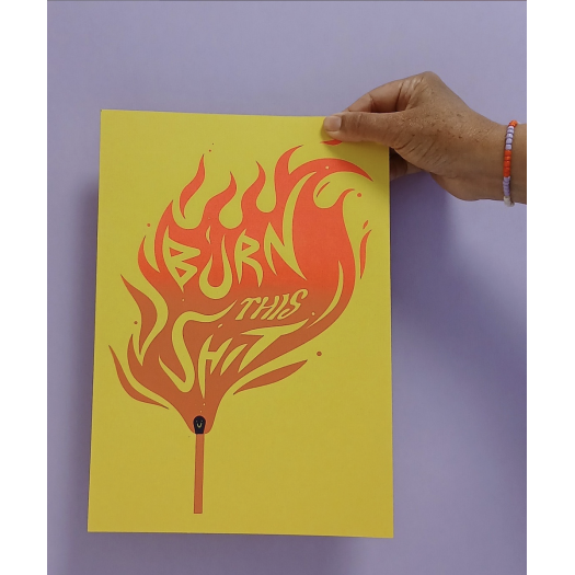 Atelier Magma - Affiche A4