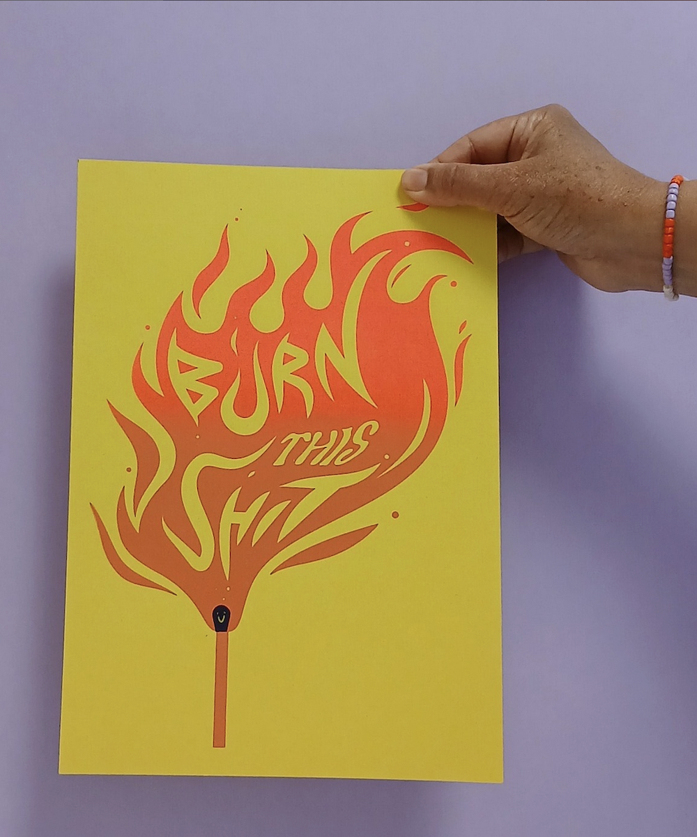 Atelier Magma - Affiche A4