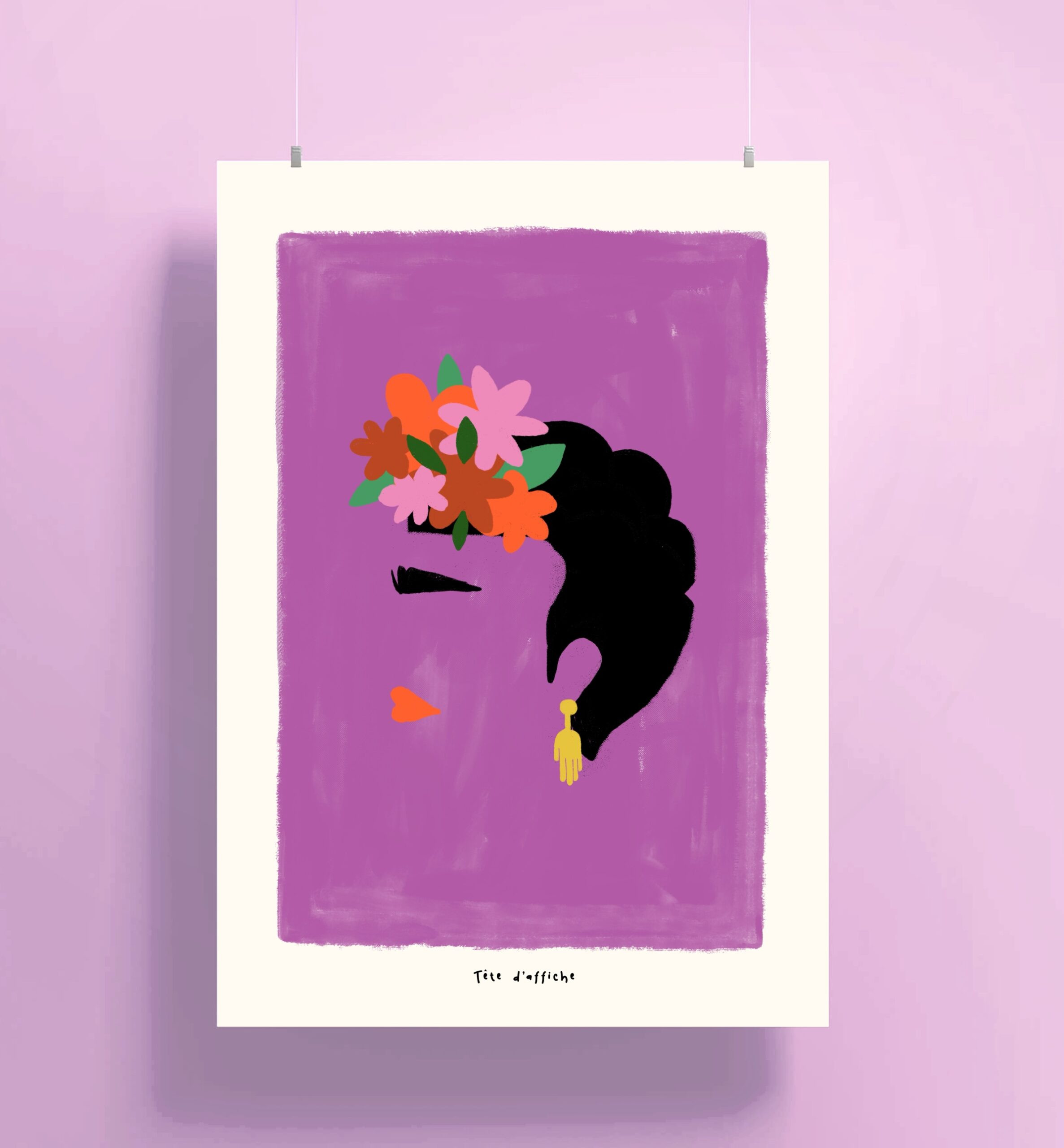 Tête D'affiche - Illustrations A3
