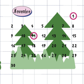 Superlette - Calendrier 2026