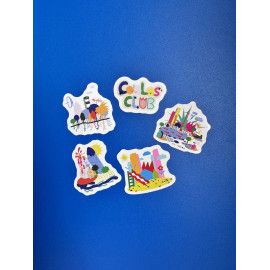 Superlette - Lot de 5 Stickers