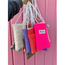 Yellow Retro - Pochette téléphone