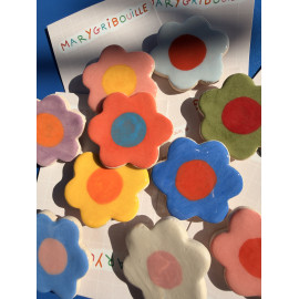 Mary Gribouille - Broche Fleur