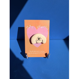 Mary Gribouille - Broche Chien