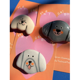 Mary Gribouille - Broche Chien